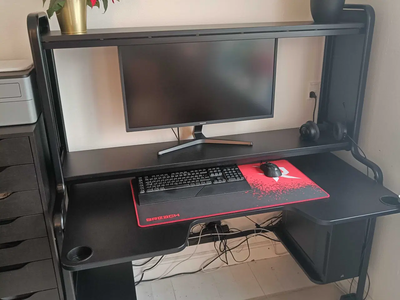 Billede 1 - Gamer Bord i Sort