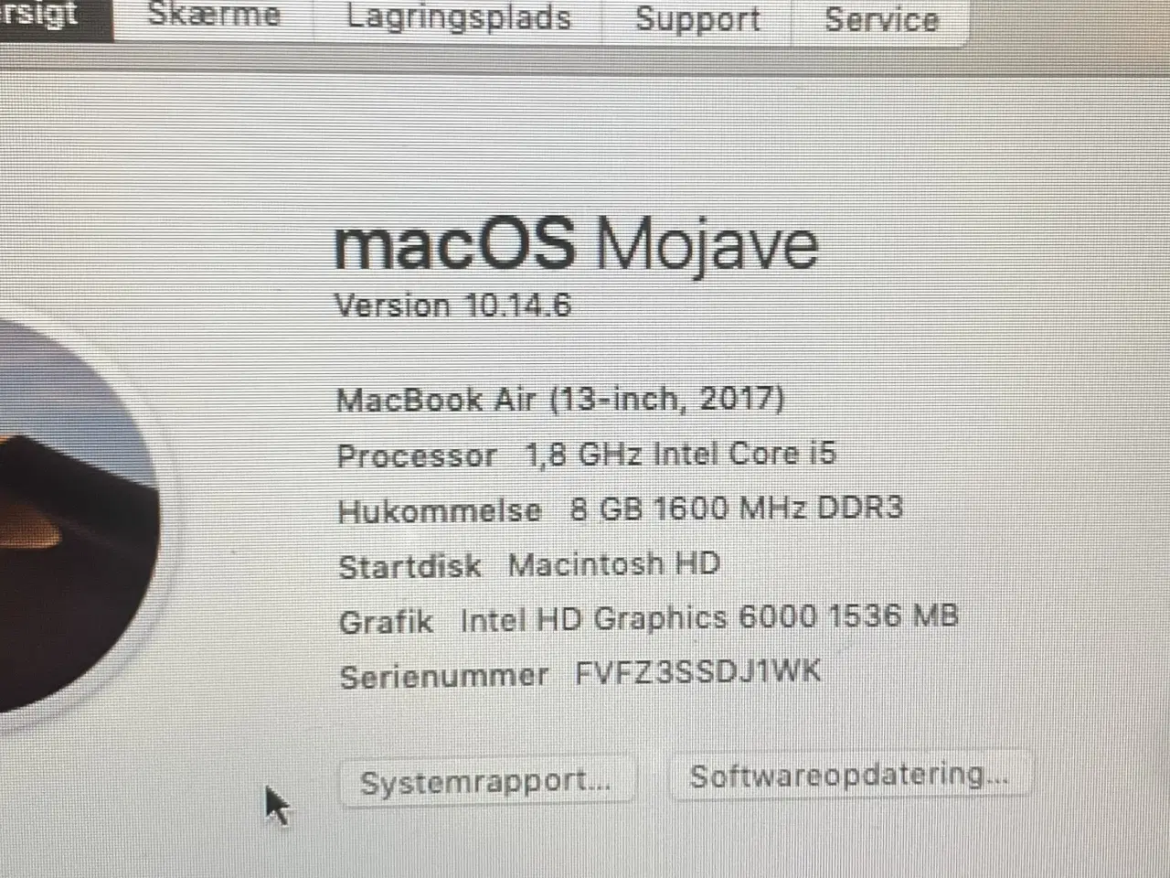 Billede 3 - macbook air fra 2017