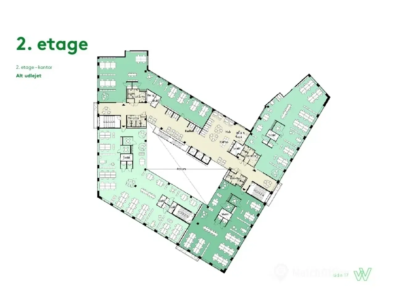 Billede 23 - Privat kontorsuite til 8 personer i populære augusthus