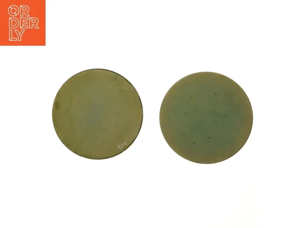 Billede 2 - Antikke lysestager i Bronze metal (str. Ø. 6,5 cm. længde. 7 cm)