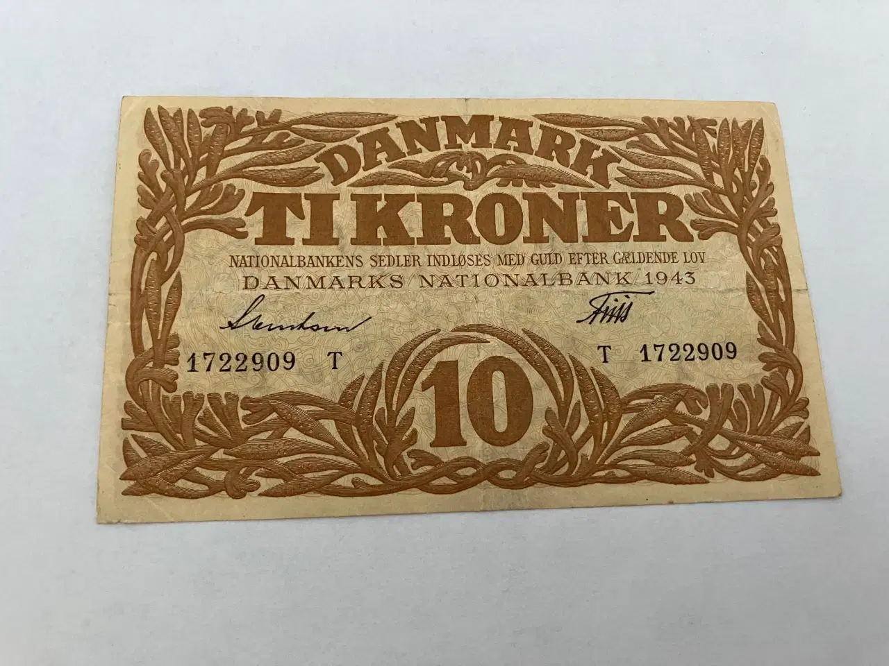 Billede 1 - 10 Kroner 1943 T