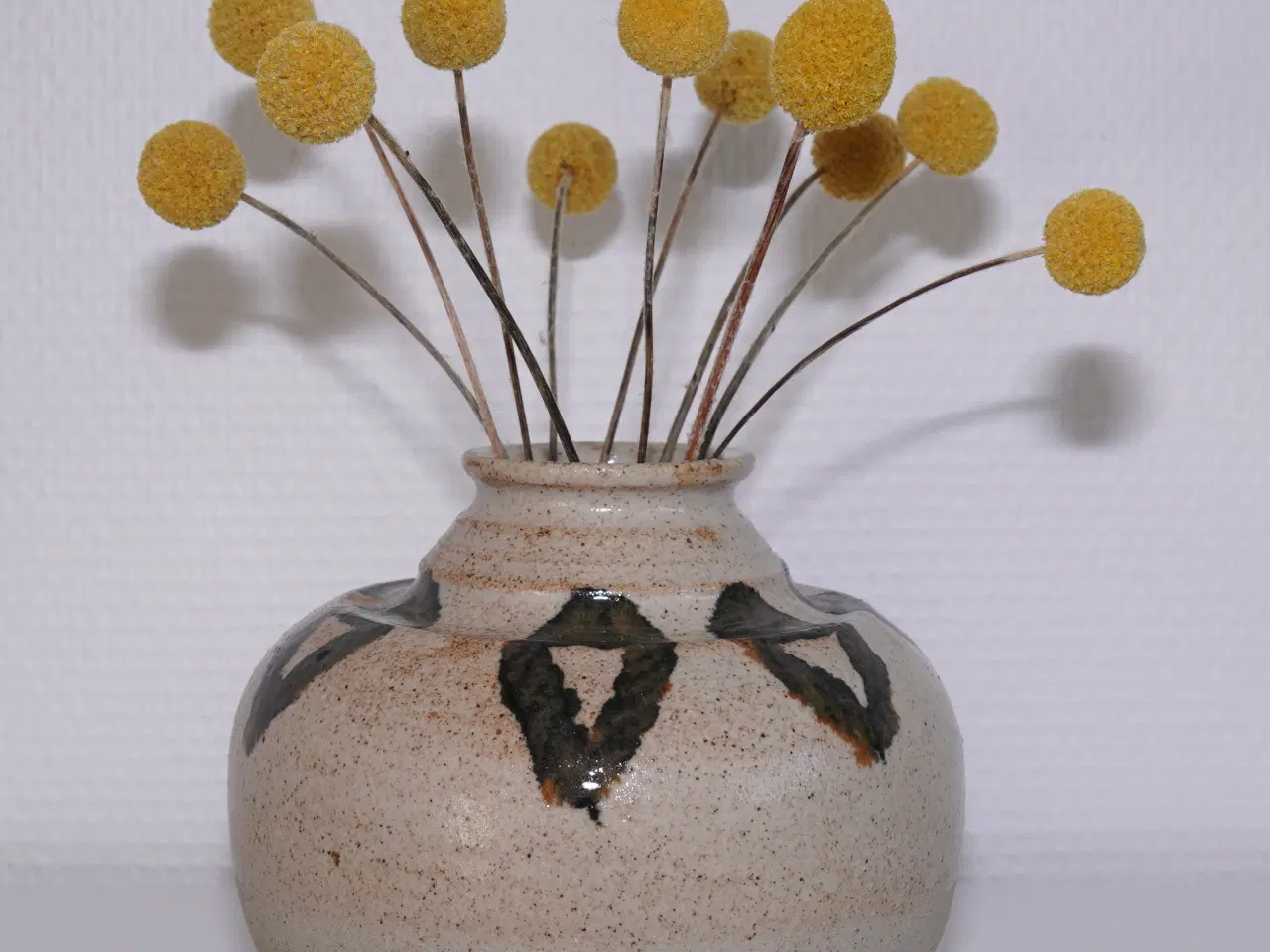 Billede 8 - Keramik vase med dekor signeret af R. Dahlström