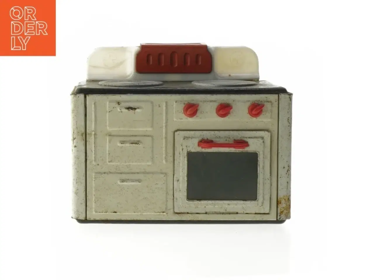 Billede 1 - Miniature legetøjskomfur (str. 16,5 cm)