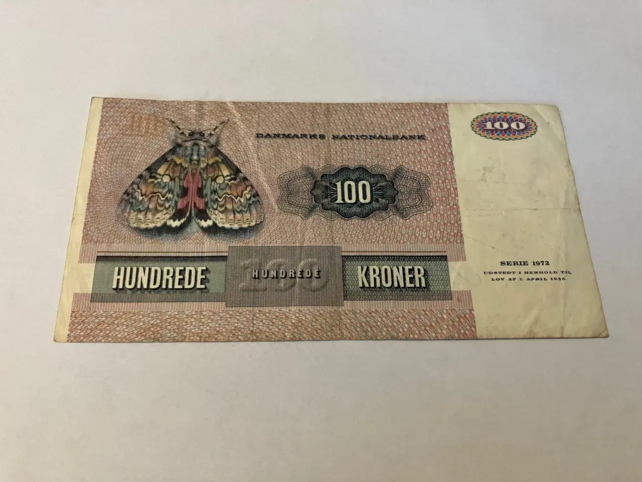 Billede 2 - 100 Kroner D8 1990