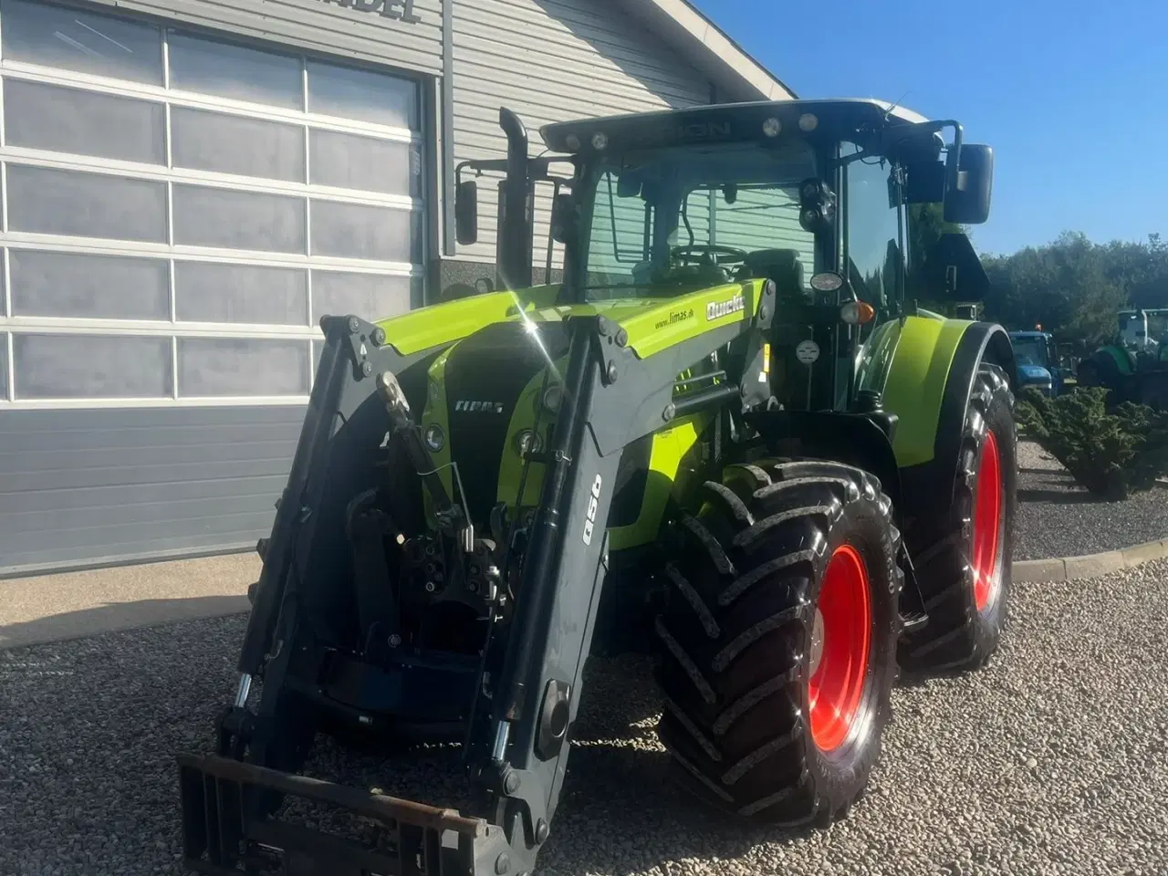 Billede 8 - CLAAS ARION 550 CEBIS Med frontlæsser og frontlift
