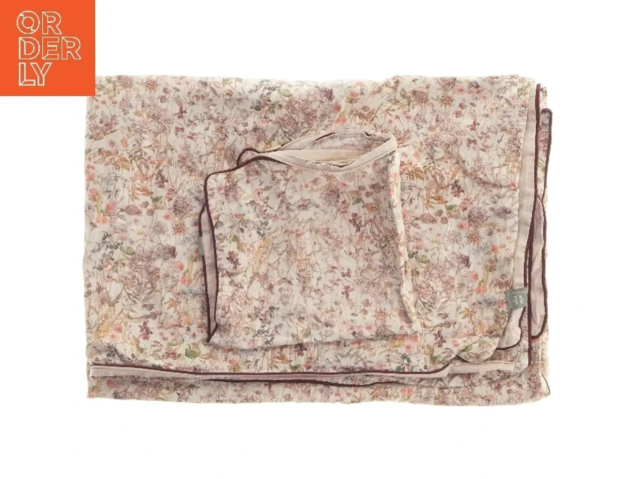 Billede 1 - Børnesengetøj med naturmotiv fra Homeyness liberty(str. pude 35x40, dyne 120x95 cm)