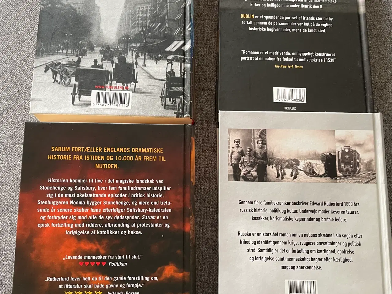 Billede 2 - 4 romaner af Edward Rutherfurd, pris pr. stk