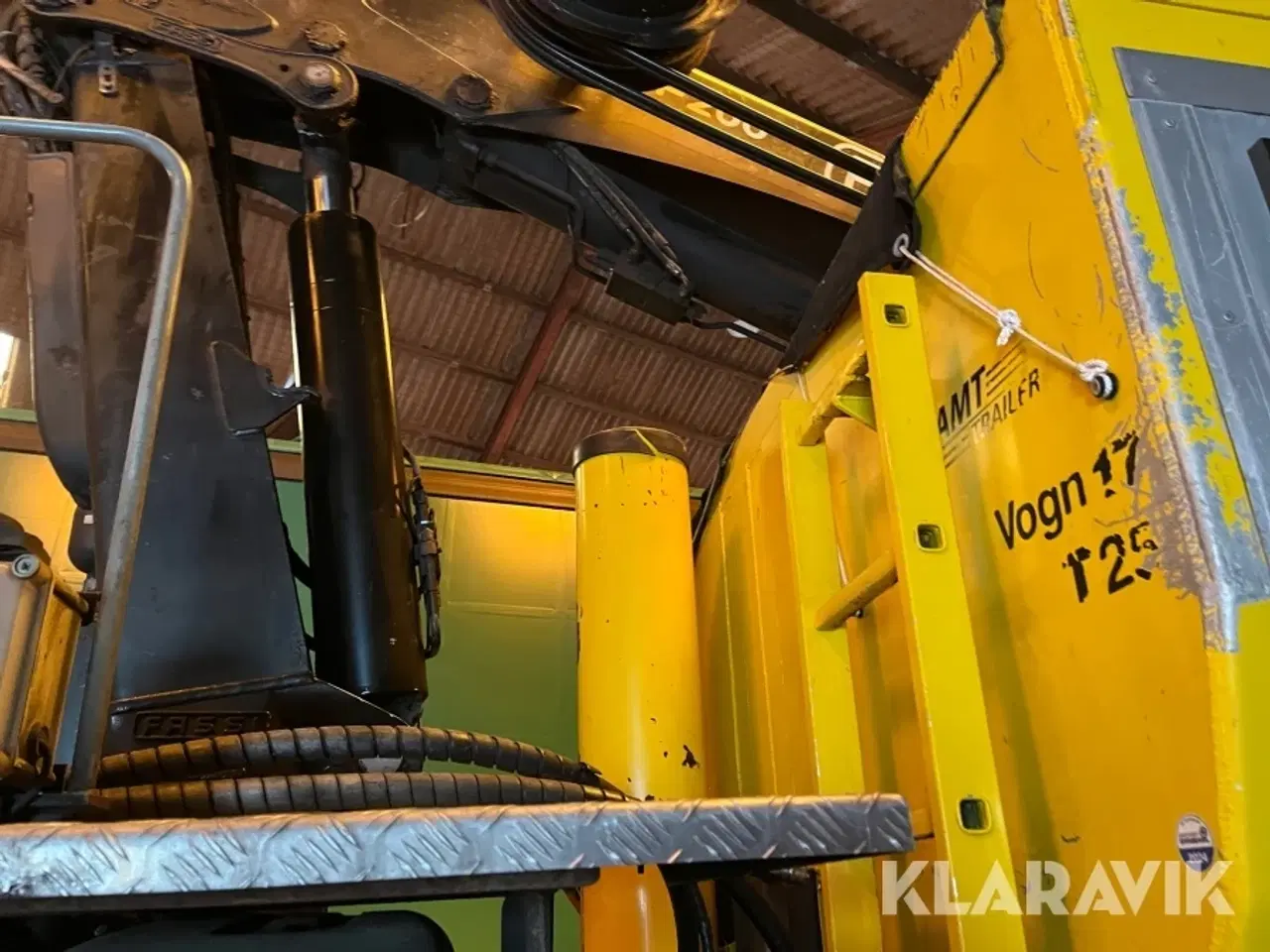 Billede 12 - Tiptrailer AMT trailer 2086 krantrailer