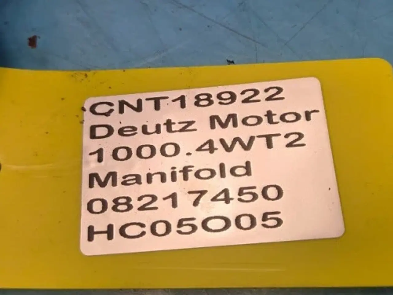 Billede 15 - Deutz 1000.4WT2 Manifold 08217450