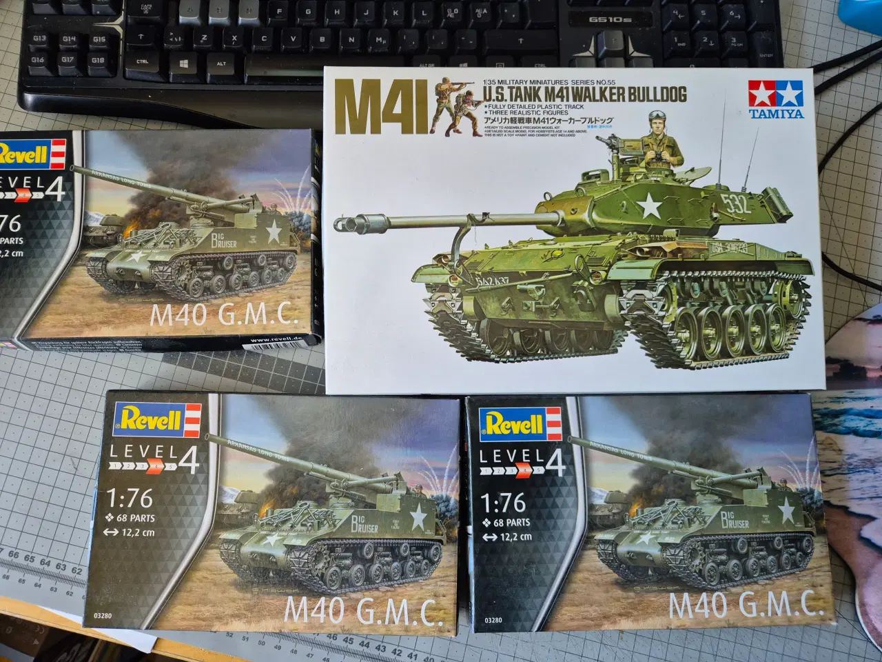 Billede 1 - Tamiya-revell byggesæt