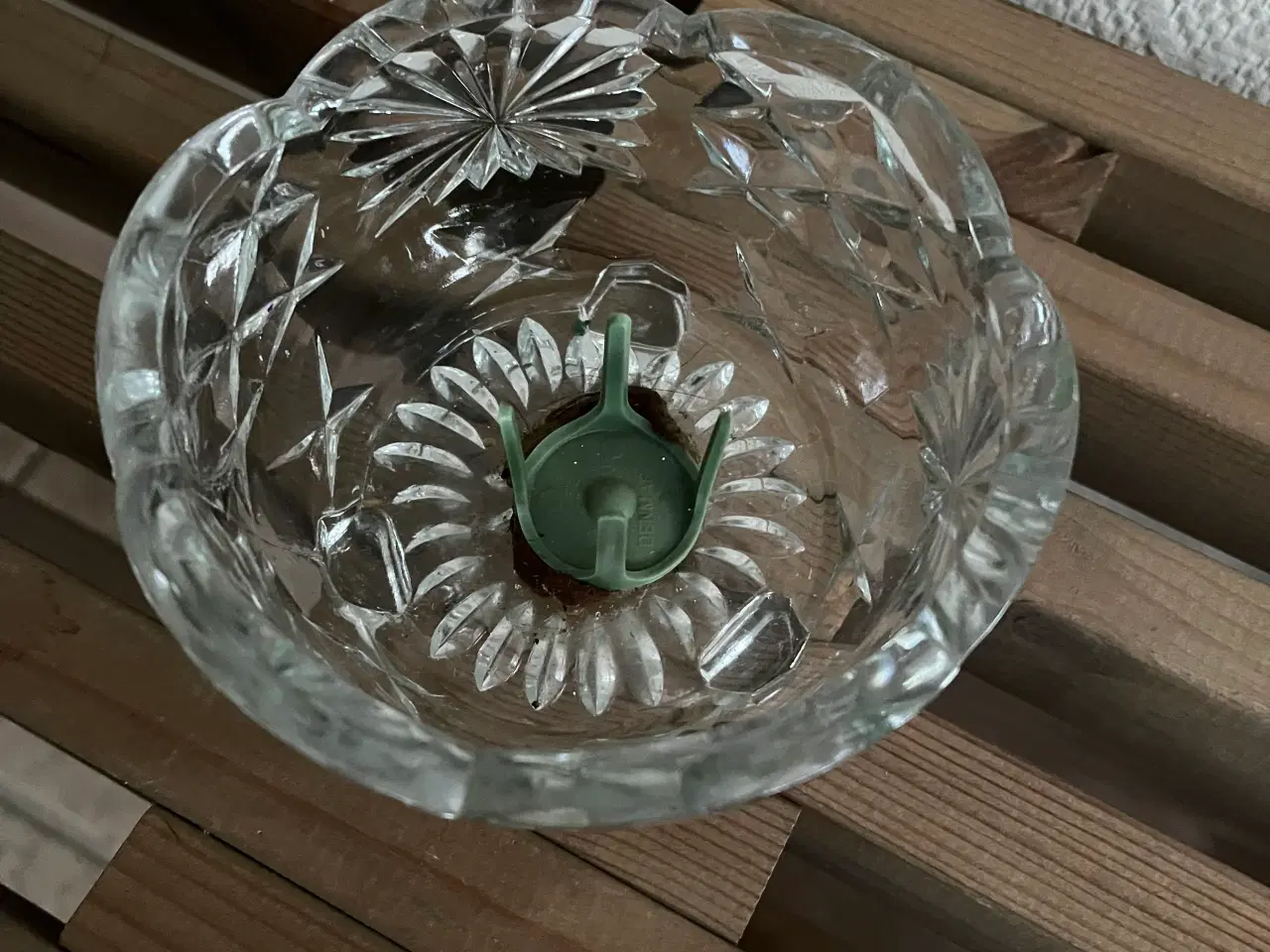 Billede 2 - Krystalskål til blomster