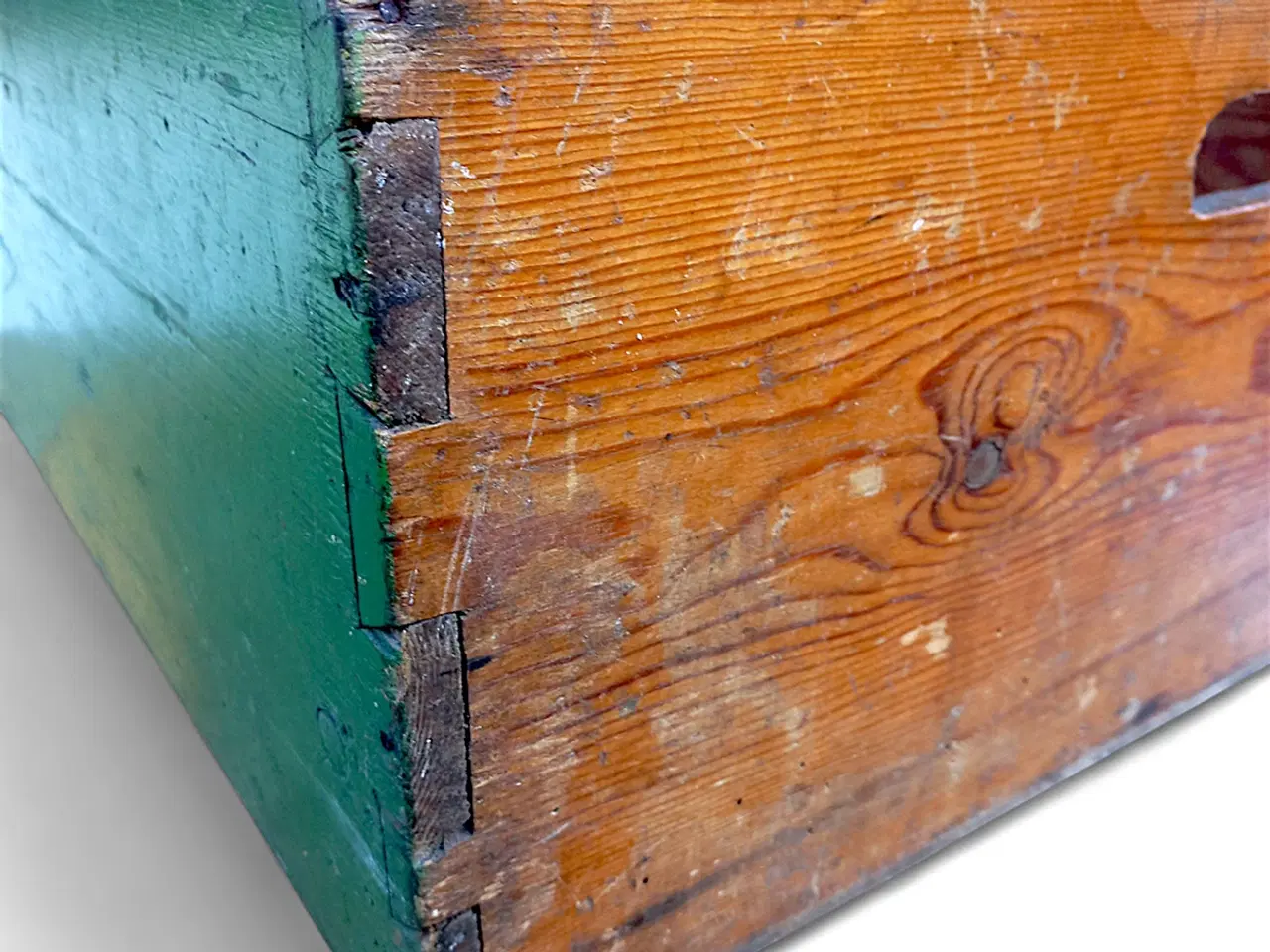 Billede 7 - Vintage trækasse med fantastisk patina