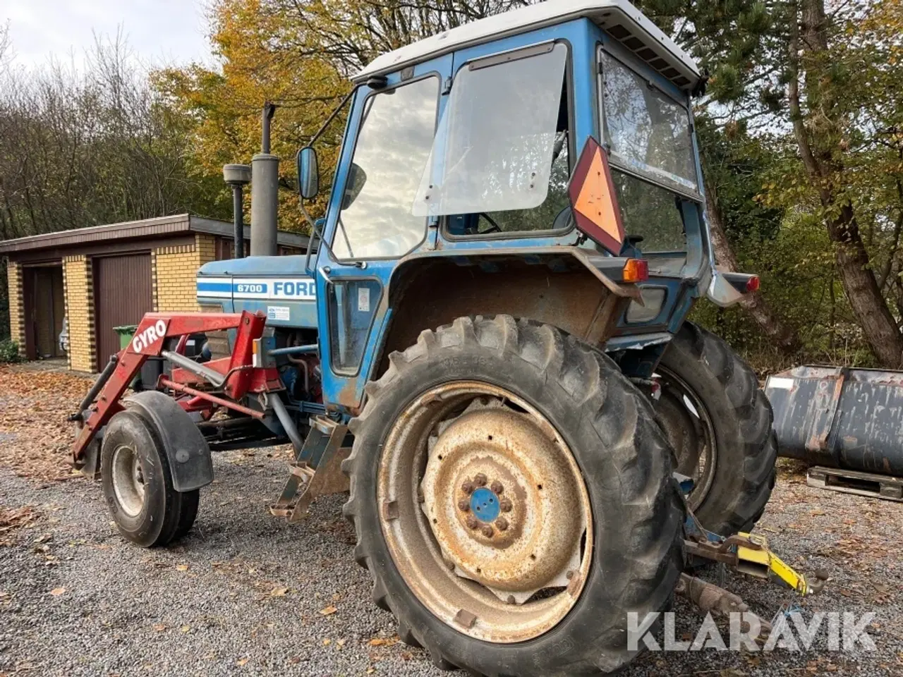 Billede 3 - Traktor Ford 6700 med frontlæsser