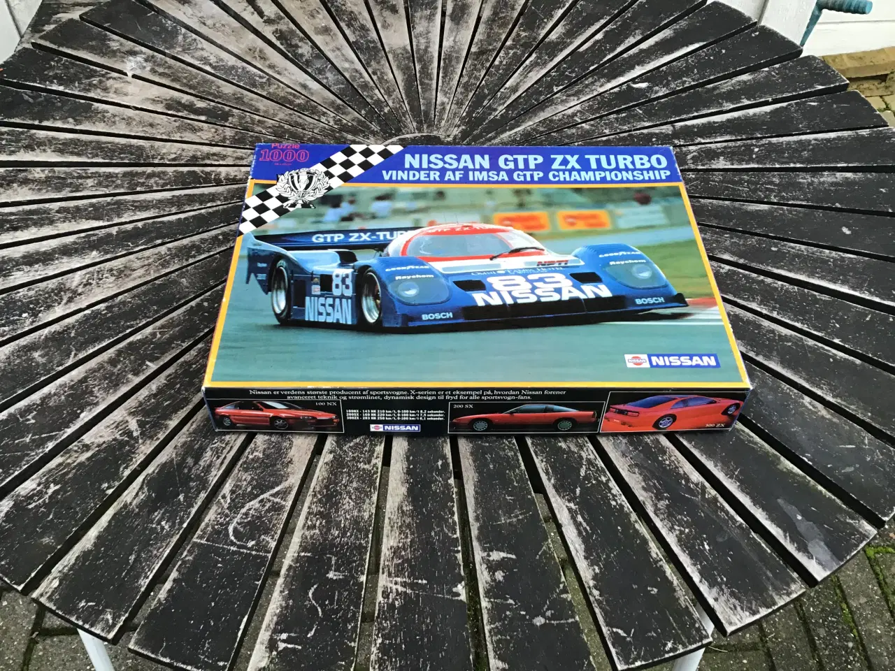 Billede 1 - Nissan reklame puslespil retro