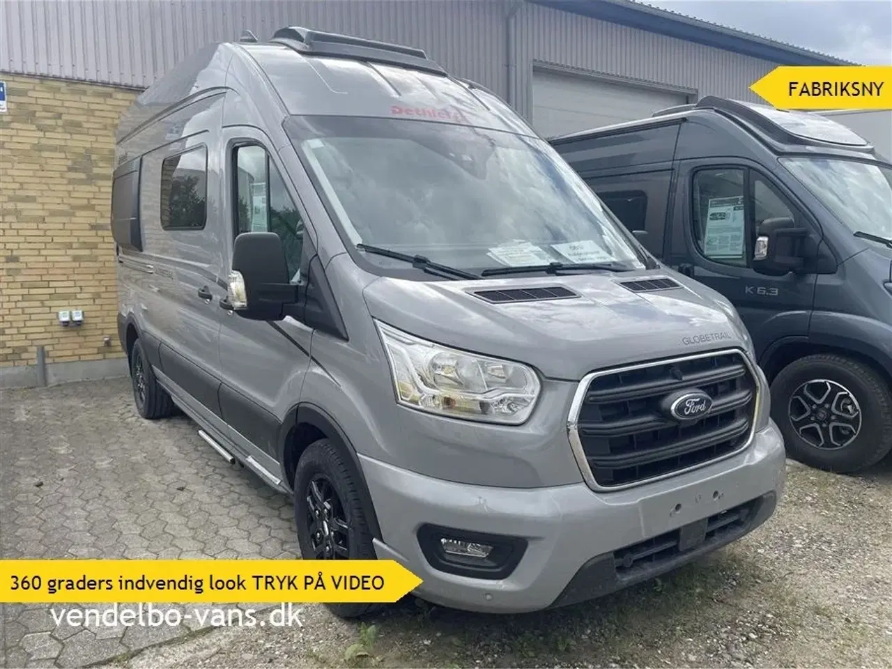 Billede 1 - 2026 - Dethleffs Globetrail CVD 590 DK   Dethleffs korte Camper Van - Globetrail Classic markerer begyndersegmentet med høj kvalitet