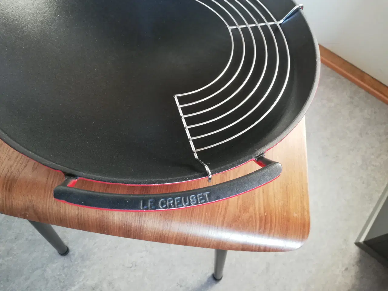 Billede 3 - Le Creuset wok ø36cm i støbejern