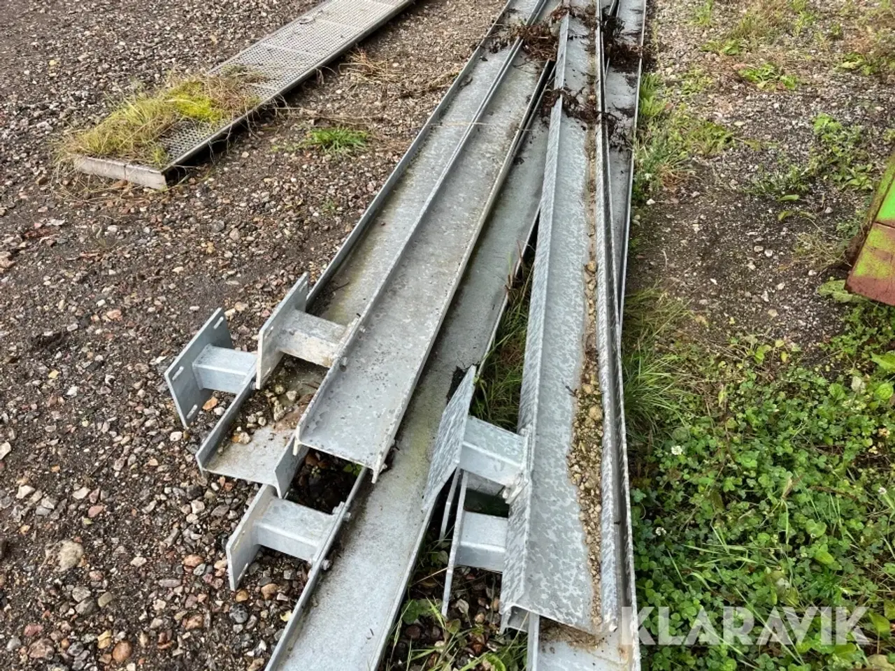 Billede 6 - I jerns bjælker 6 styk galvaniseret