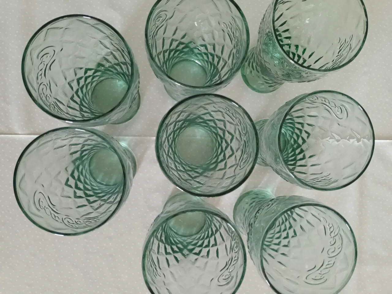 Billede 2 - 8 grønne Coca-Cola glas, 30cl