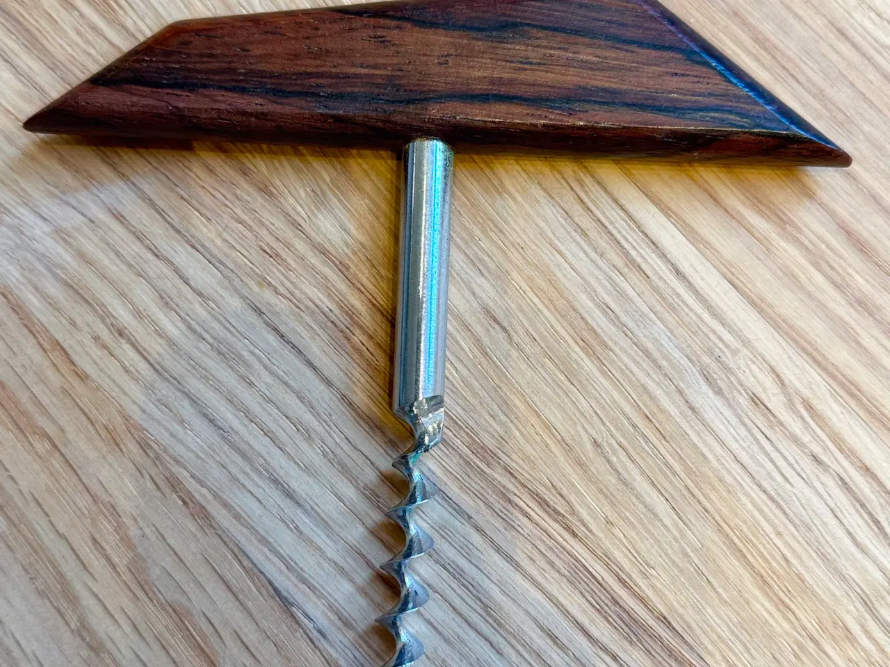 Billede 1 - Retro teak-træ proptrækker
