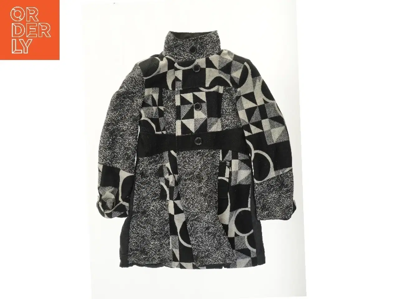 Billede 1 - Jakke med geometrisk mønster (str. XXL)