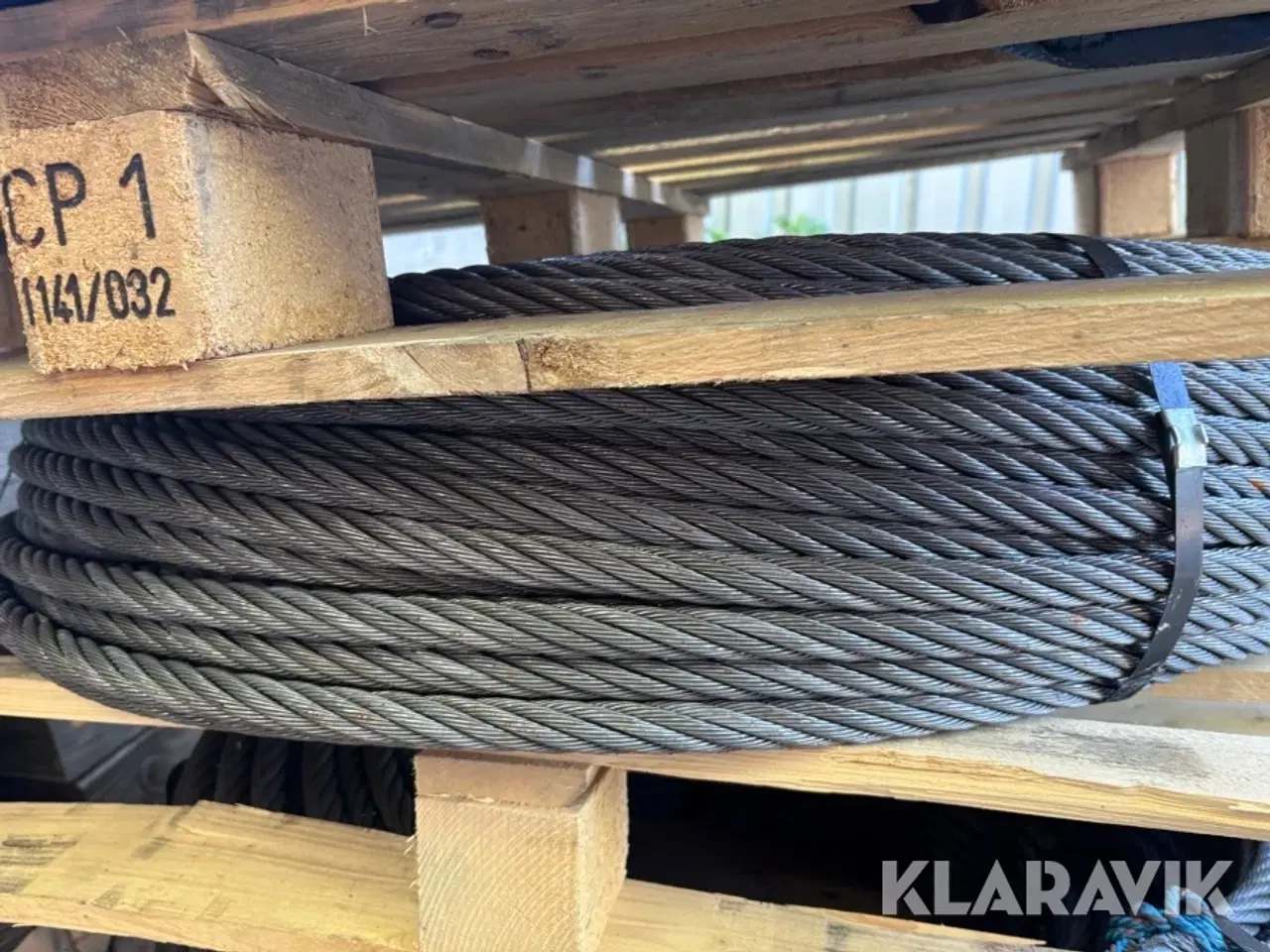 Billede 5 - Stålwire Randers reb 6x36 - 1 bundt  af 249m, 20mm