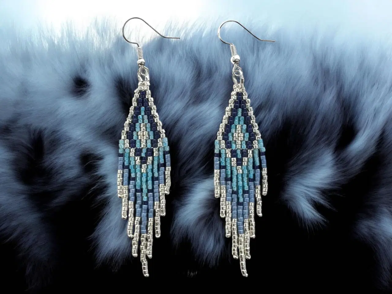 Billede 5 - Grønlandske perle øreringe 