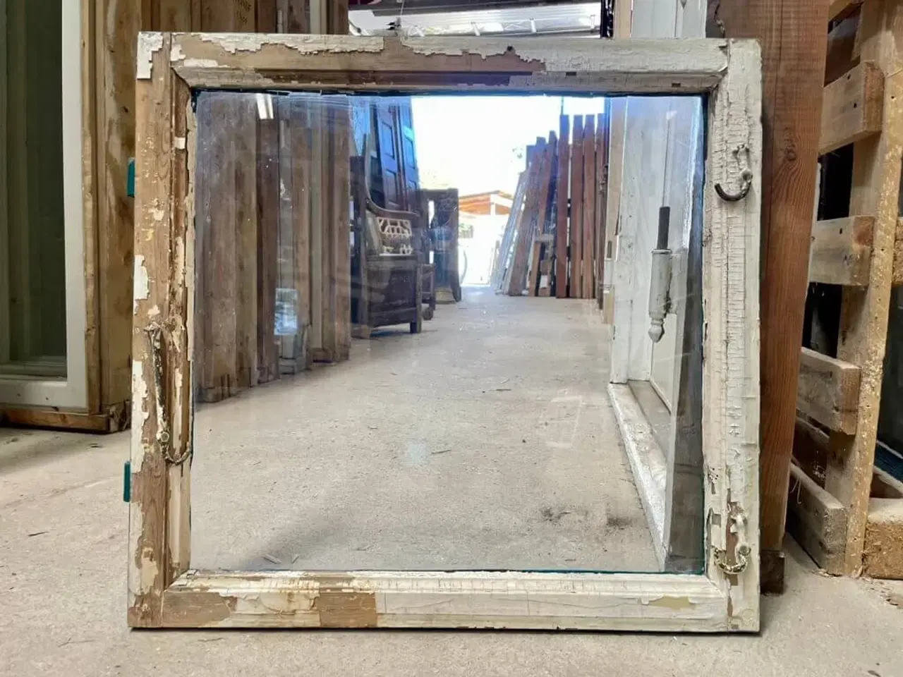 Billede 4 - Klassisk kernetræsvindue m. 1 rude