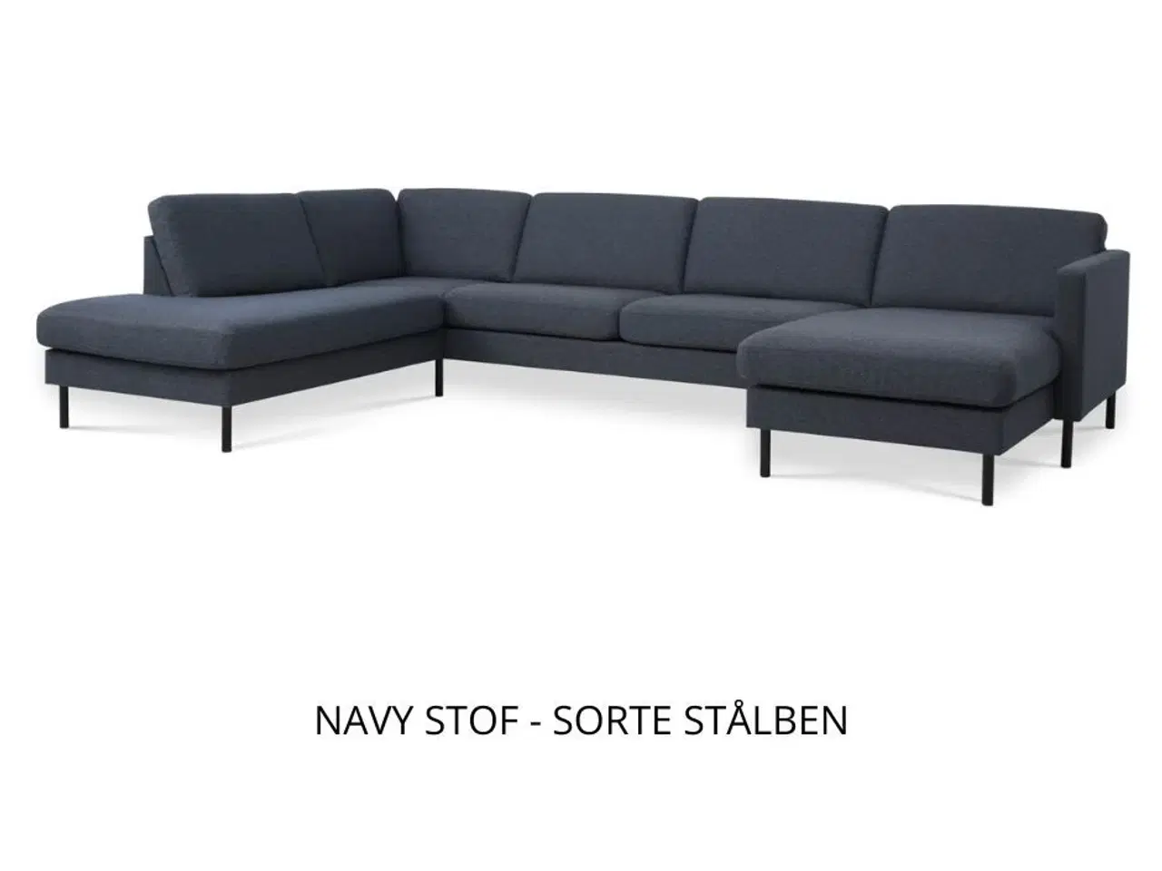 Billede 17 - Ny u-sofa stof eller læder. 