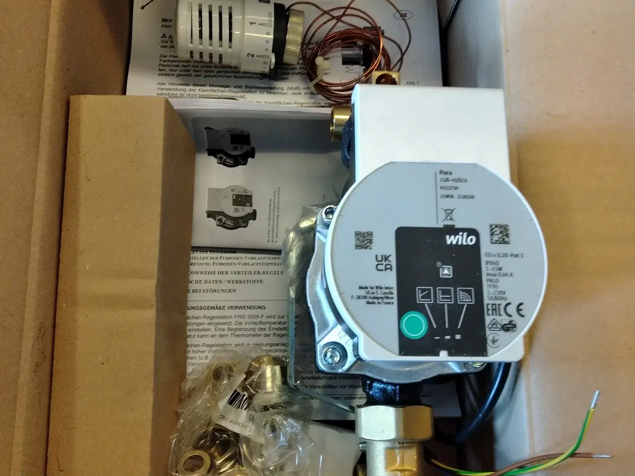 Billede 2 - Regulerings sløjfe til gulvvarme 