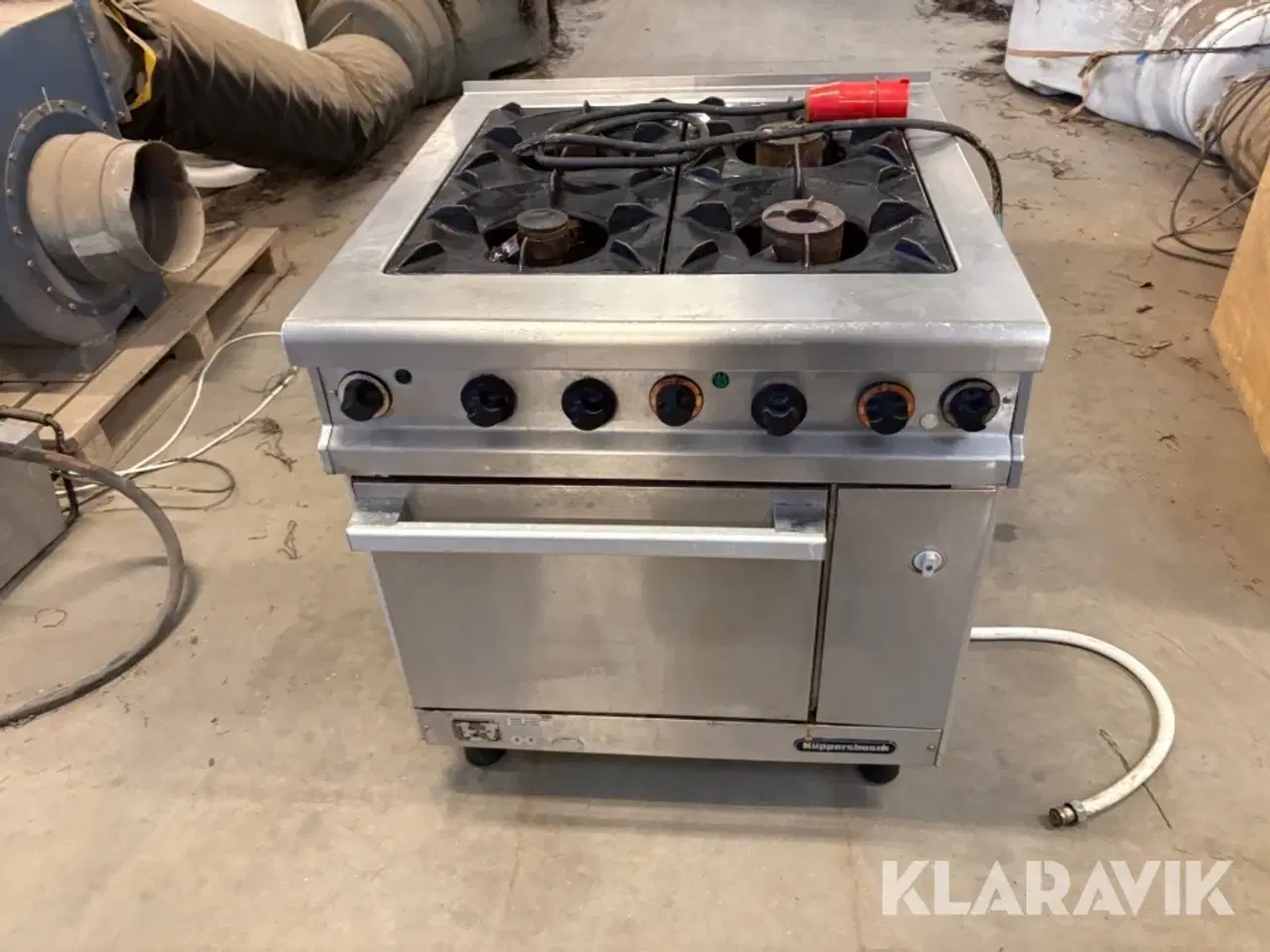 Billede 5 - Industriovn m/4 blus Küppersbusch NGH-405