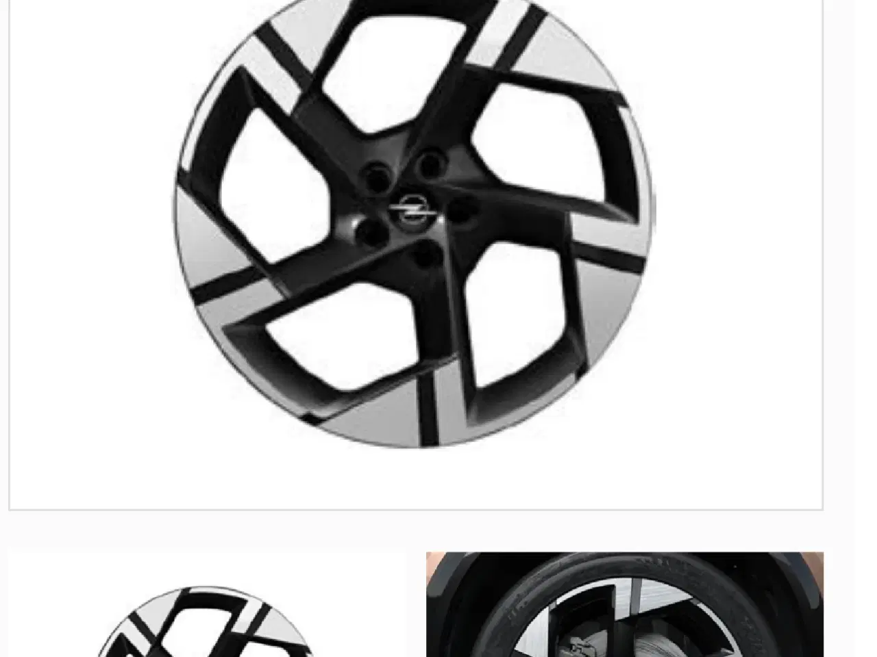 Billede 4 - Opel grandland 20” org fælge