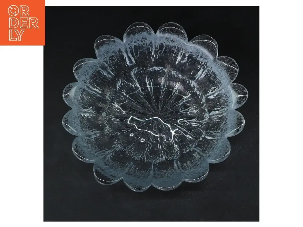 Billede 3 - Glasfrugtskål (str. Ø 18,5 cm)