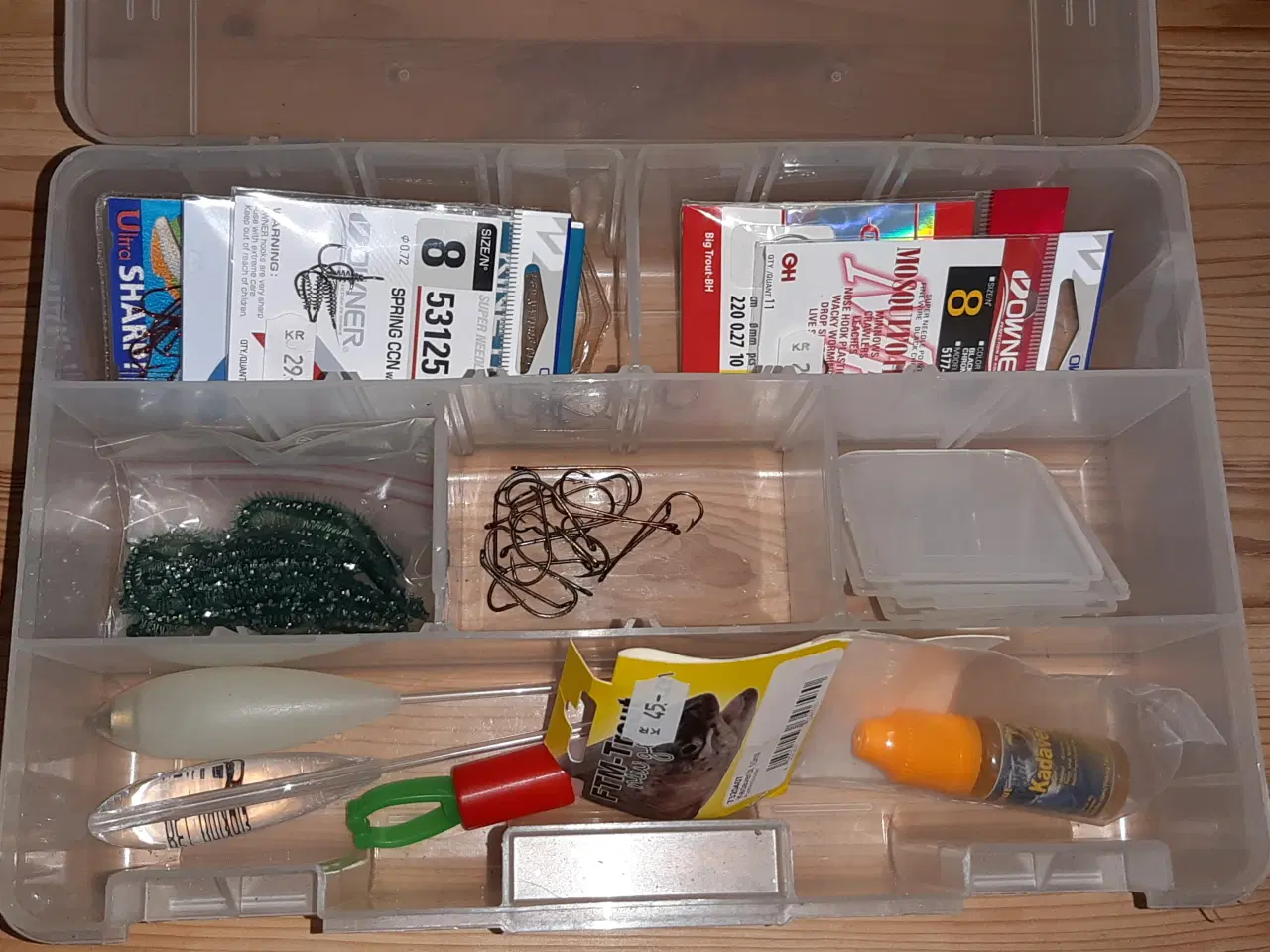Billede 5 - Fyldt grejbox med grej til Put&Take fiskeri m.m.