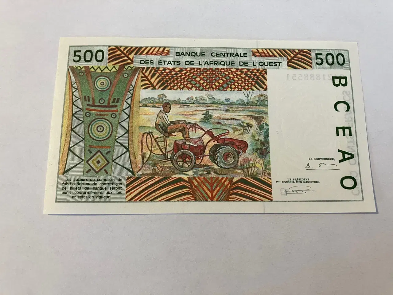 Billede 2 - 500 Francs West African States