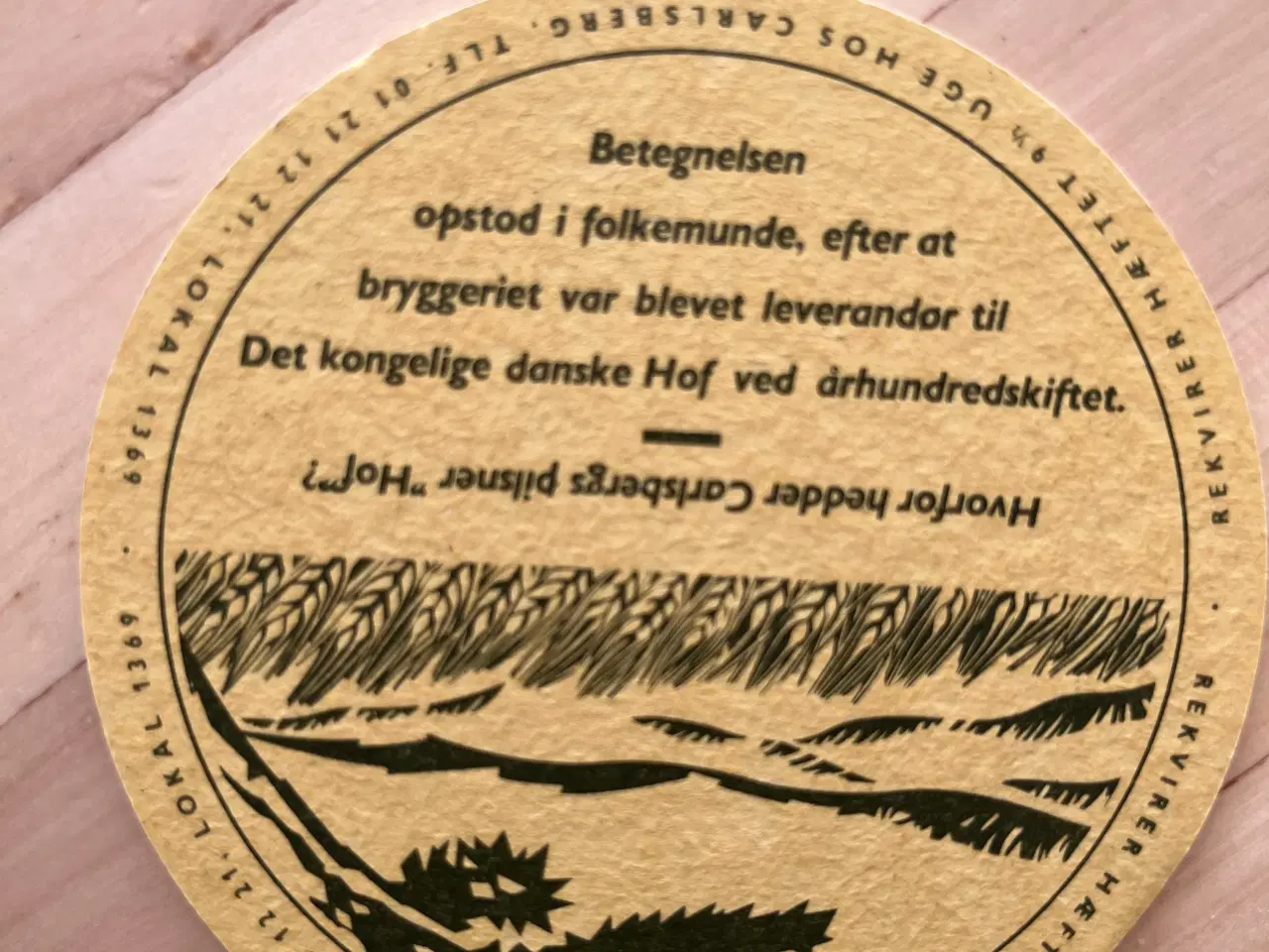 Billede 8 - 11 ølbrikker “alle kan trænge til en Hof”
