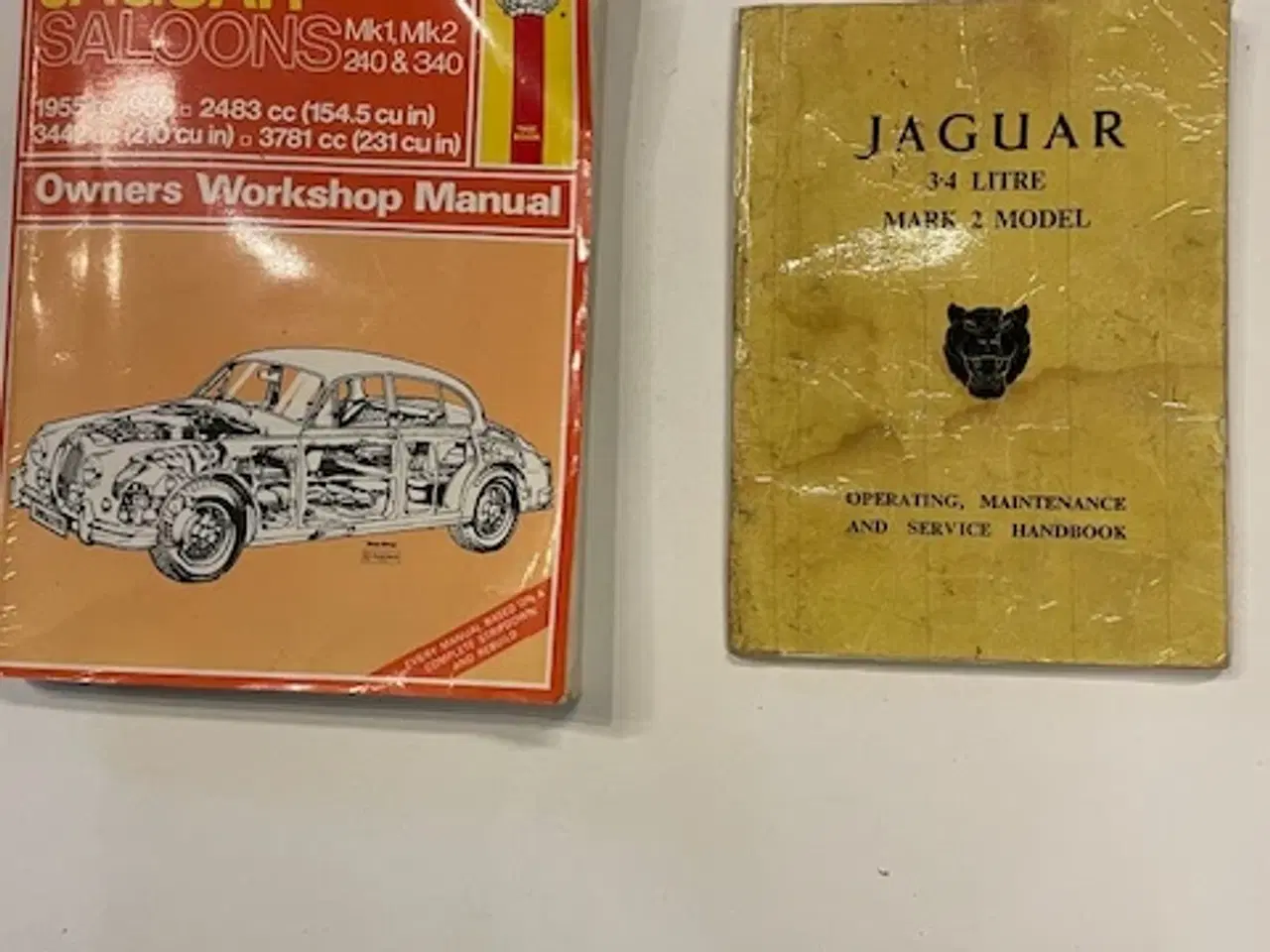 Billede 1 - Jaguar Mark 2  håndbog  