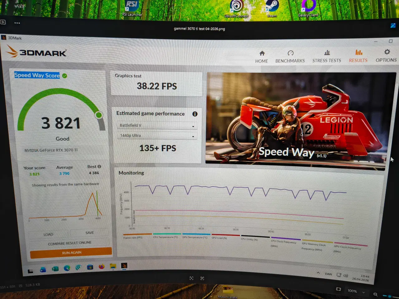 Billede 7 - MSI GeForce RTX 3070 Ti Ventus 3X grafikkort