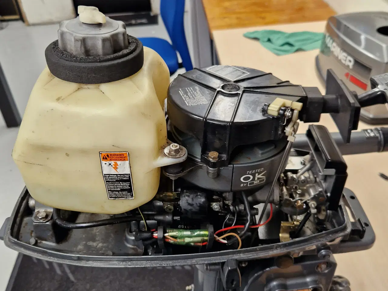 Billede 7 - Jolle med 4 hk påhængsmotor