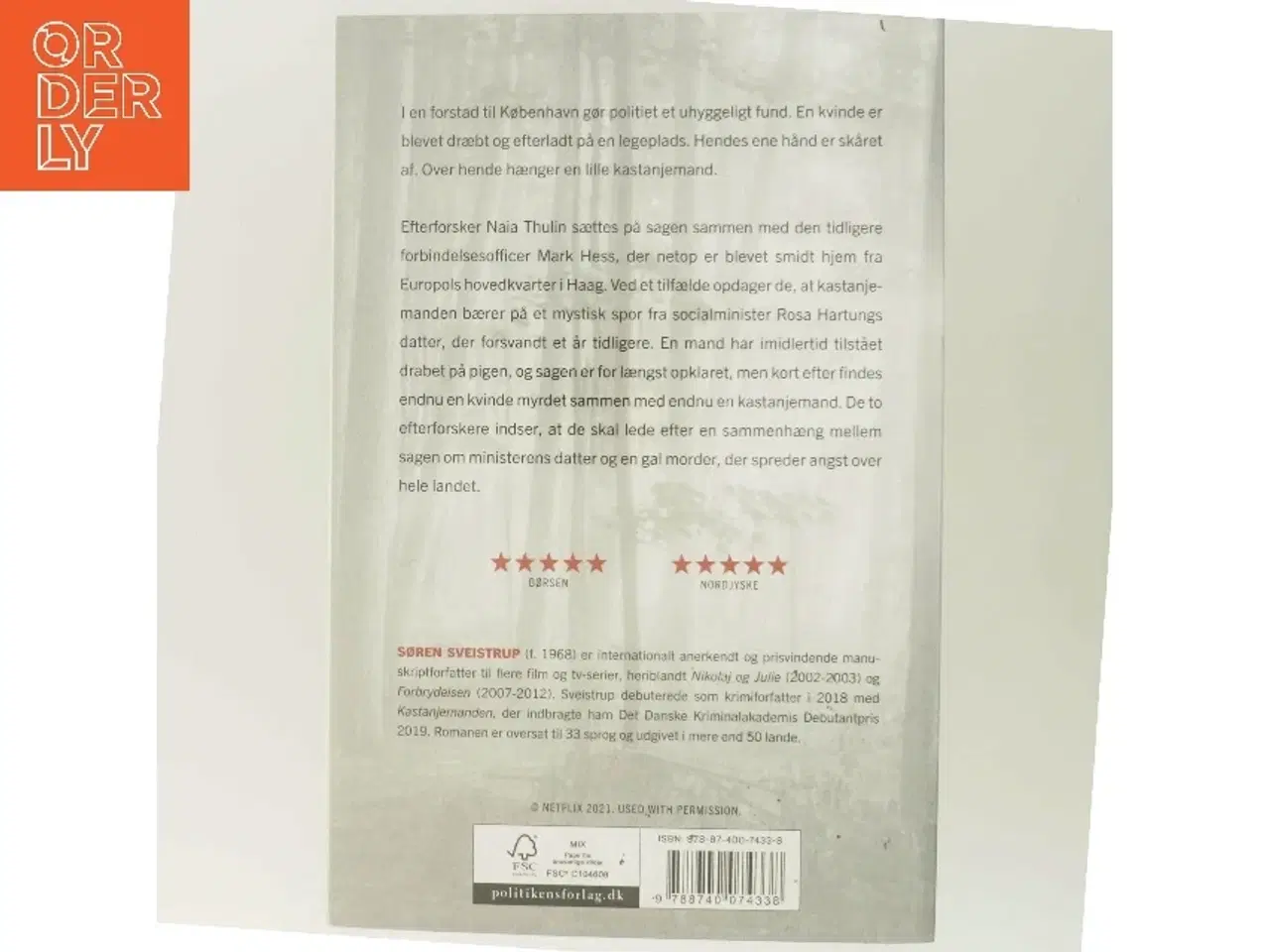 Billede 3 - Kastanjemanden af Søren Sveistrup (Bog)