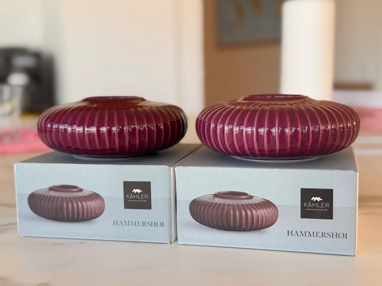 Billede 3 - Kähler H5 Fyrfadsstage, 2 stk