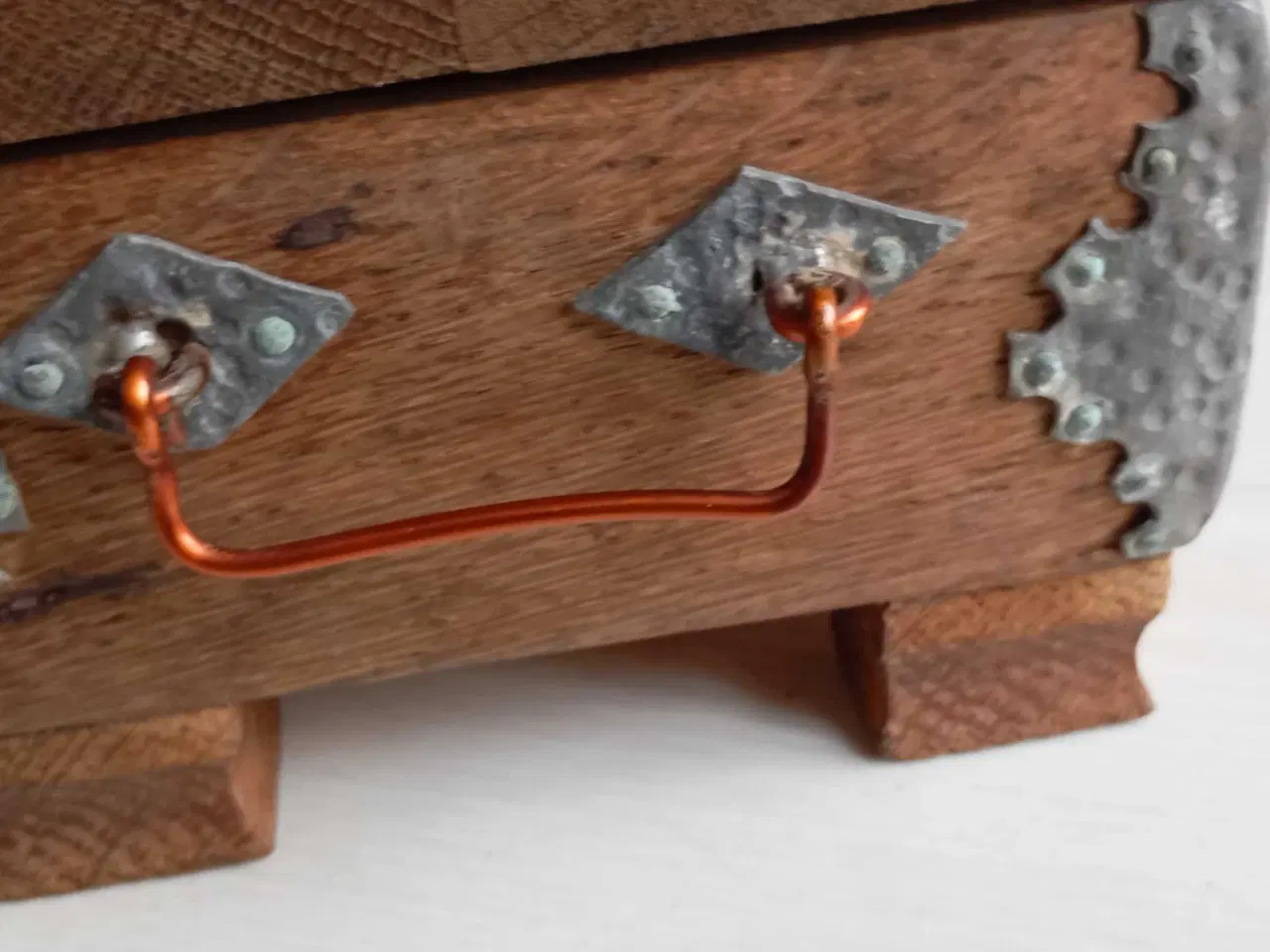 Billede 13 - Vintage skrin. Antik trækiste