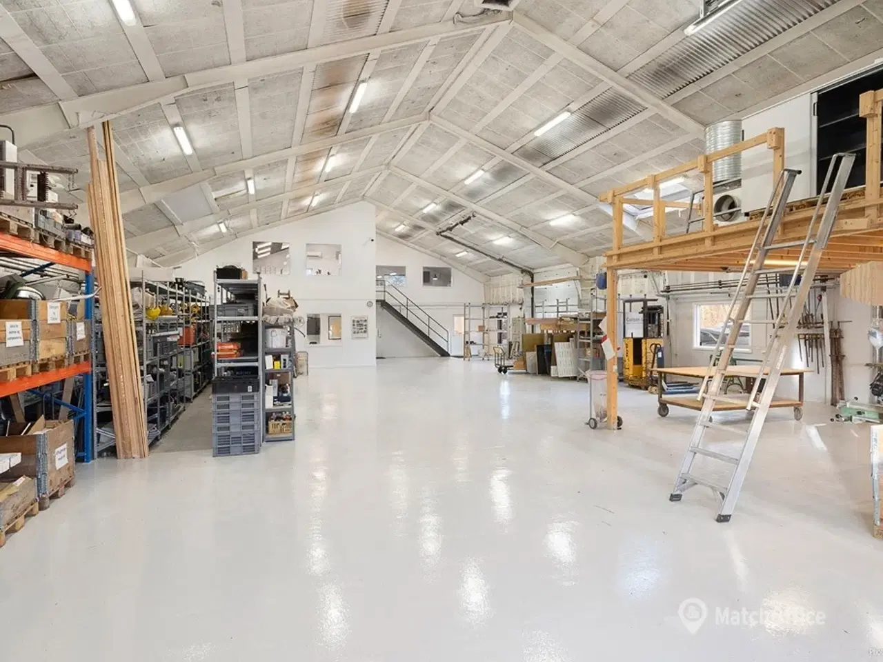 Billede 3 - 451 kvm rummelig produktions/lager haller i Industriområdet i Kvistgård