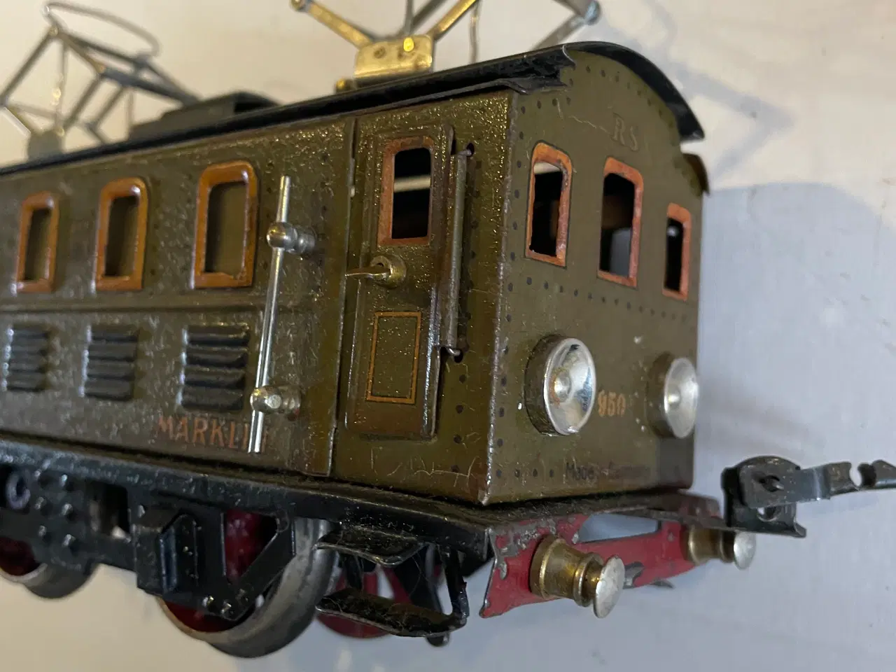 Billede 8 - Gl. modeljernbane i blik, spor 0