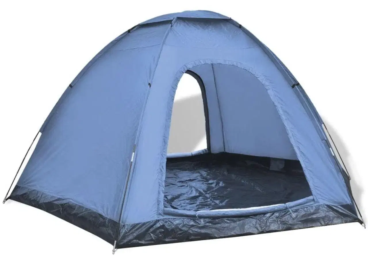 Billede 1 - 6-personers telt blå