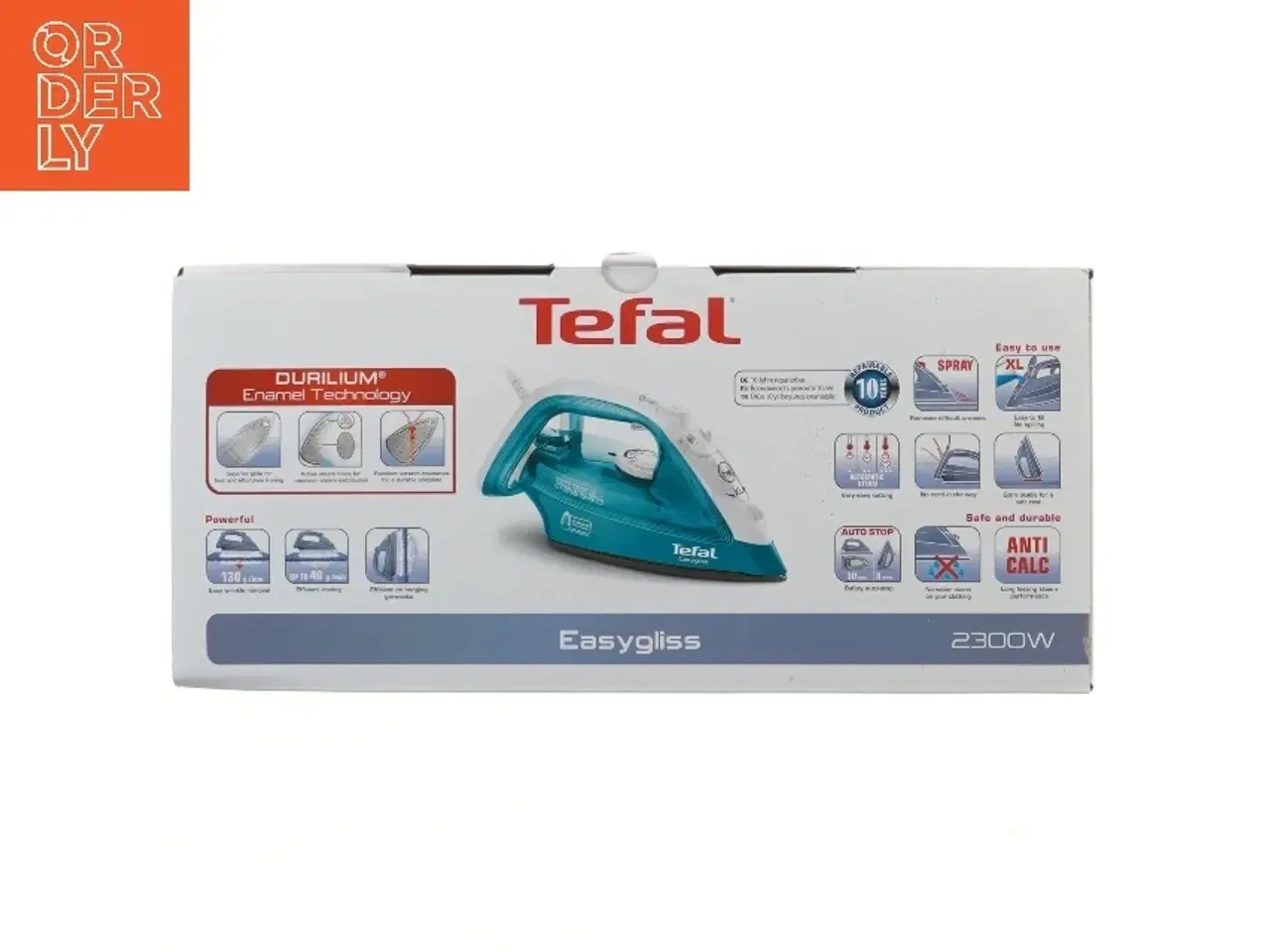 Billede 2 - Tefal strygejern Easygliss 2300W fra Tefal (str. 32x15x18 cm)