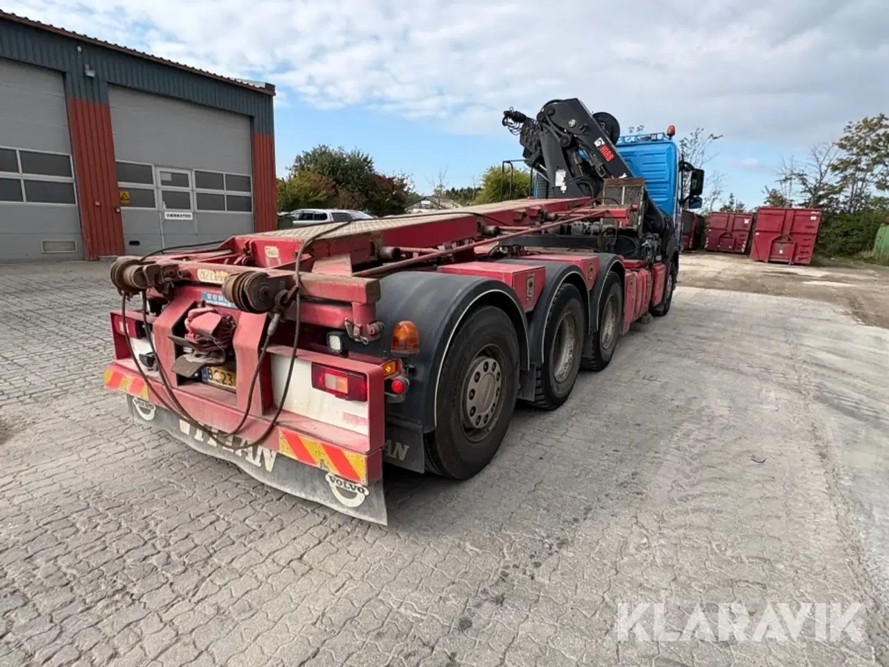 Billede 5 - Kranbil Volvo FM500 med wirehejs