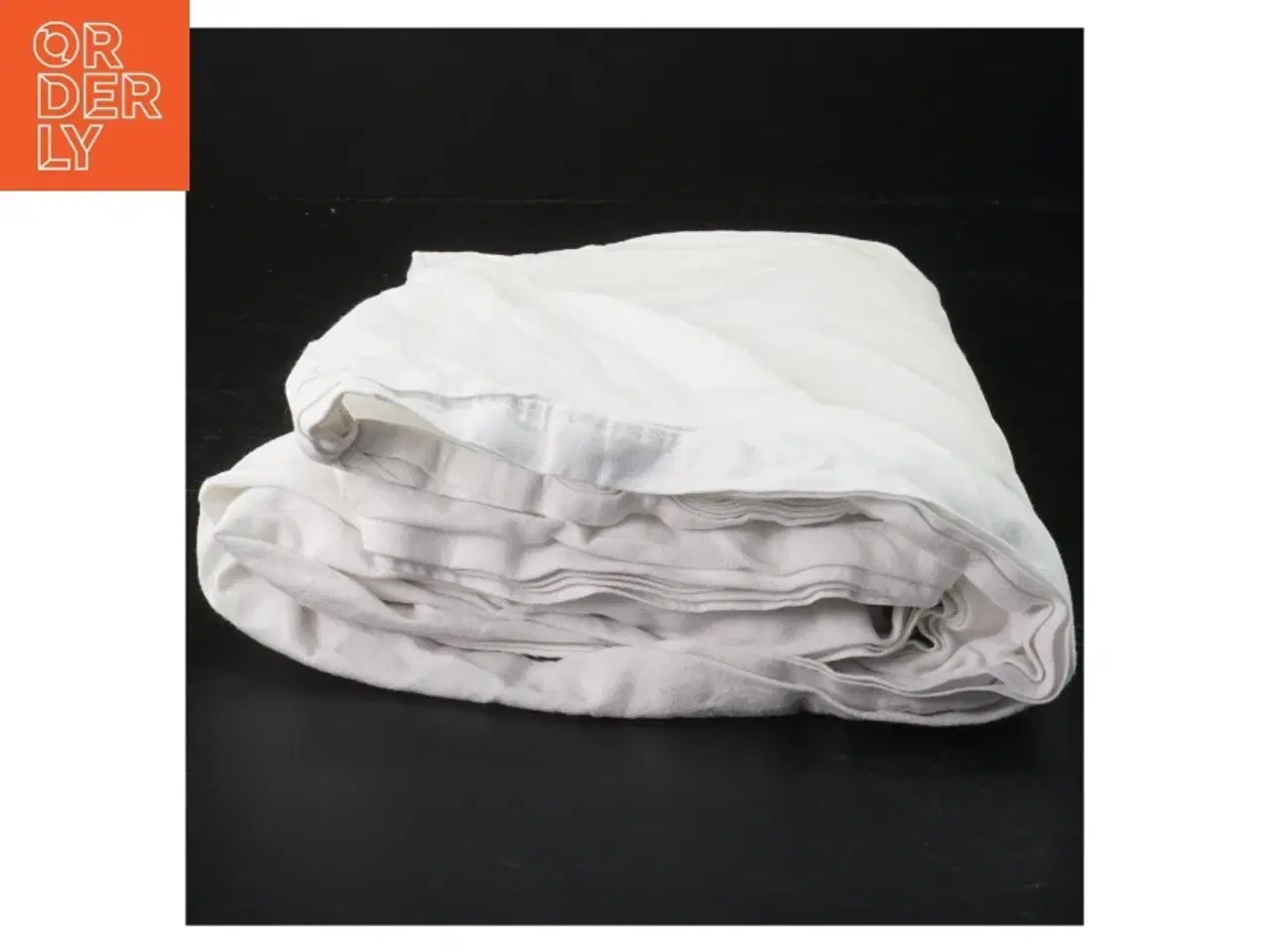 Billede 2 - Hvidt lagen (str. 60 x 110 cm)