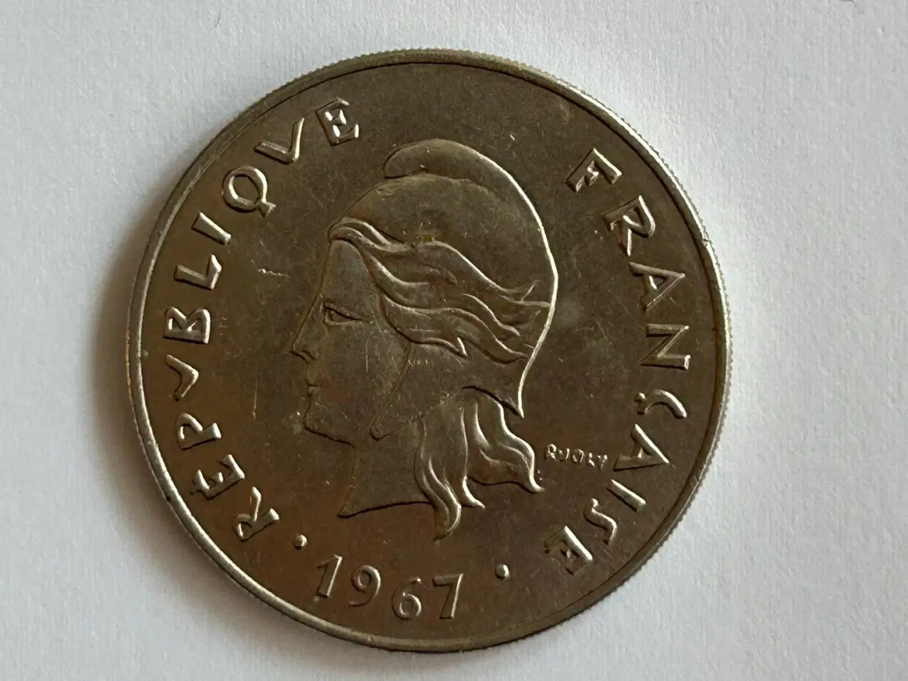 Billede 2 - 50 Francs New Caledonia 1967