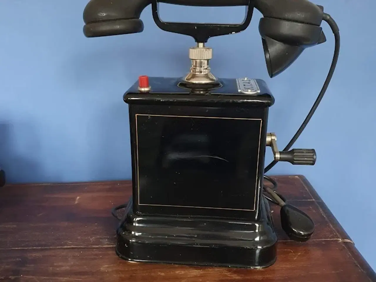 Billede 1 - Vintage K.T.A.S. bordtelefon - sort