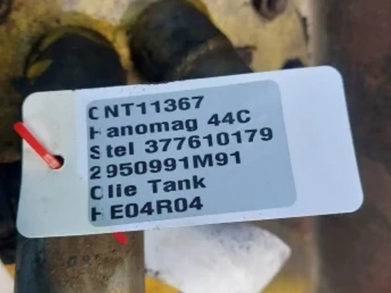 Billede 5 - Hanomag 44C Olietank 2950091M91 Stel 377610179